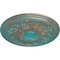 Ekena Millwork Damon Ceiling Medallion (Fits Canopies up to 3 3/8"), 20"OD x 1 1/2"P, Copper Green Patina CM20DACGS - alternate 4